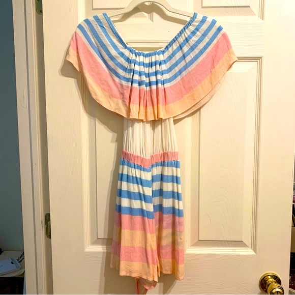 Mara Hoffman Gauze Romper Swim Cover - Picture 3 of 7